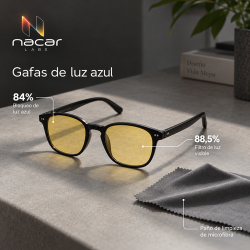 Gafas Blue Light | Día, Tarde y Noche