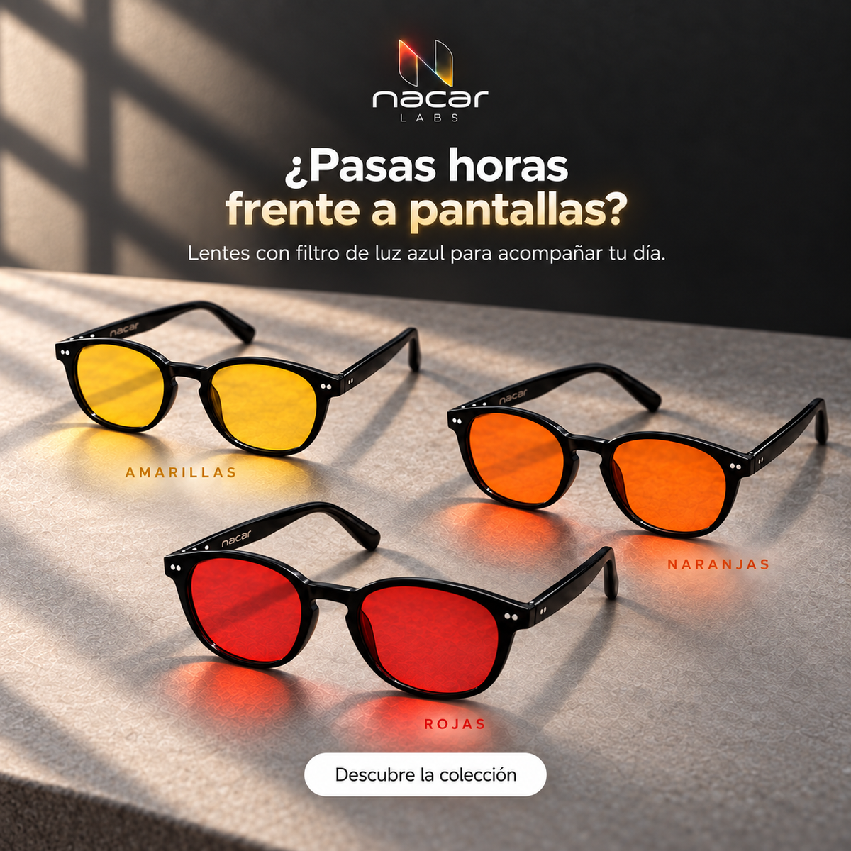 Gafas Blue Light | Día, Tarde y Noche