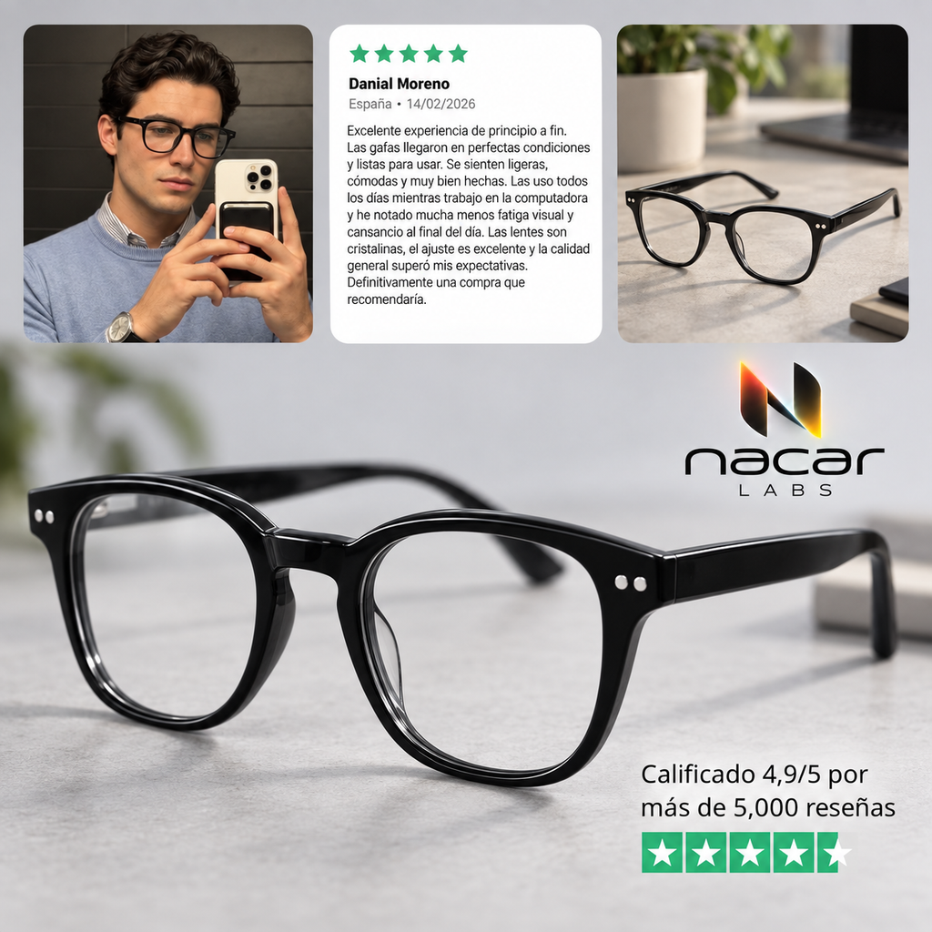 GAFAS TRANSPARENTES BLUE LIGHT